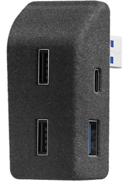 Tesla Model Y Juniper Hızlı Şarj Adaptörü ile Çalışan Splitter Için Araba Eldiven Kutusu USB Şant Hub Yerleştirme Istasyonu (Yurt Dışından)