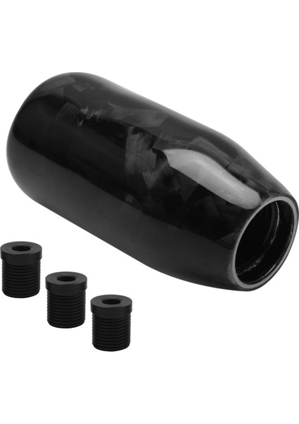 Çoğu Araç Dekorasyonu ve Aksesuarları Için Evrensel Dövme Elyaf Vites Topuzu Silindirik Vites Topuzu SFN091 Siyah (Yurt Dışından) modelleri