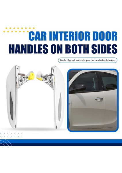 Lancia Ypsilon 843 2003-2011 Için Ön Sol Sağ Kapı Kolu Iç Kapı Kolu 71741225 (Yurt Dışından) fırsatları