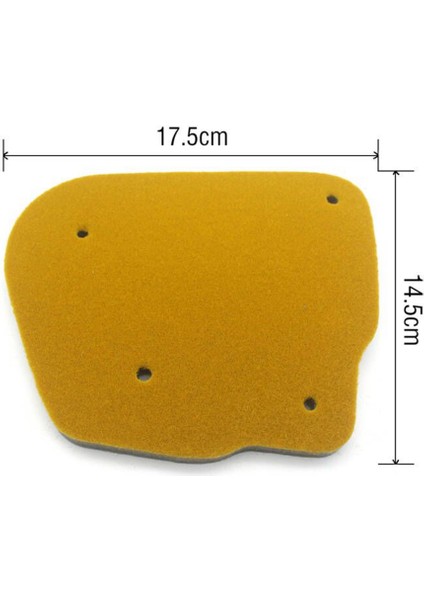 Yamaha Zuma Wy Bws 50 WY50 BWS100 4VP-E4451-00 Için Scooter Hava Filtresi Süngeri (Yurt Dışından) fiyatları