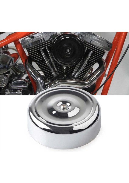 Harley Touring Softail Dyna Fl Fx Fxst Flst Fxr Xl Fxd Flt 1971-1992 Için Krom 7 Inç Yuvarlak Dalgalı Hava Temizleme Cihazı Kılıfı (Yurt Dışından) fırsatları