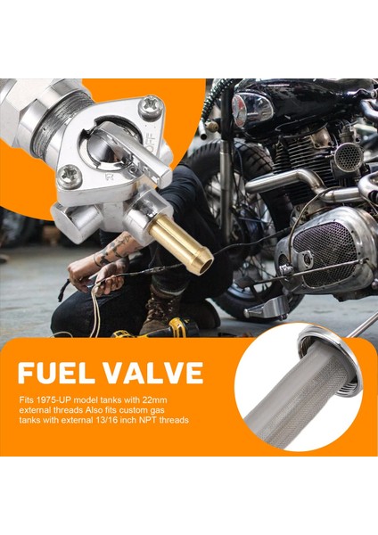 Harley Davidson 62168-81 Için Yüksek Akışlı Benzin Musluğu/yakıt Valfi (Yurt Dışından) fırsatları