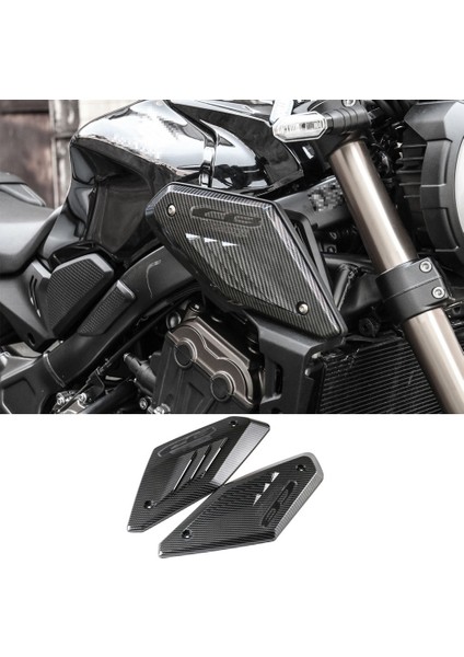 Honda CB650R 2019 2020 2021 Için Karbon Fiber Motosiklet Çerçeve Yan Panel Koruyucu Kapak Kabuğu Emme Borusu Koruyucusu (Yurt Dışından) fiyatları