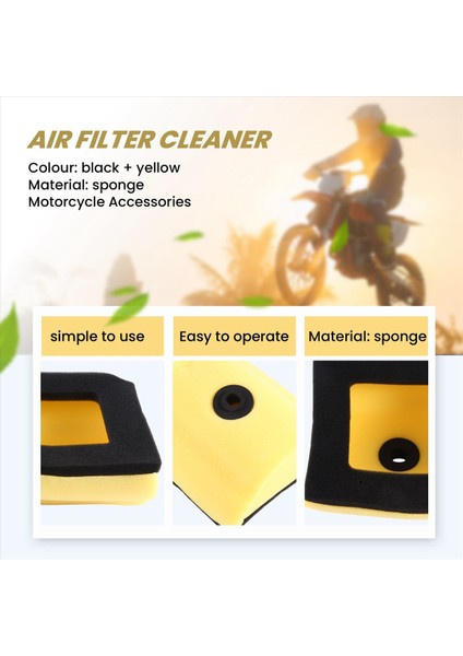 Honda CRF150F 2003-2017 CRF230F 2003-2019 Motosiklet Hava Filtresi (Yurt Dışından) indirimleri