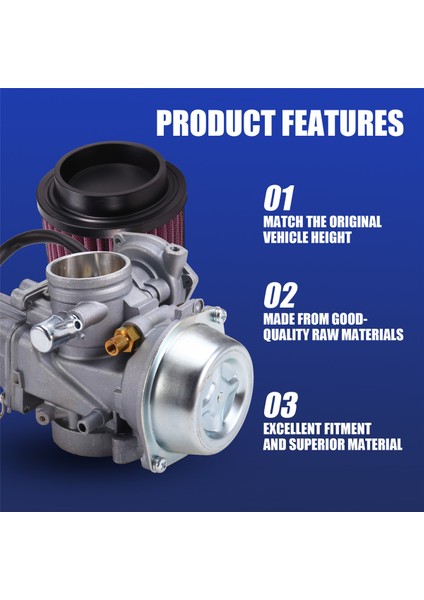 Polaris Sportsman 500 4x4 Ho 2001-2005 2010-2012 Için Hava Filtreli Motosiklet Atv Karbüratörü (Yurt Dışından) indirimleri