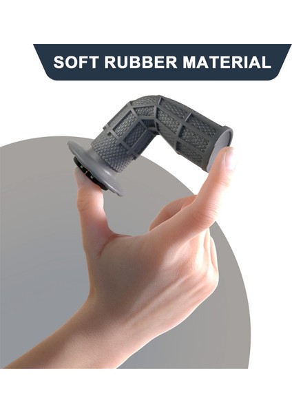 Kaymaz Kilitli Tutacak, Çıtçıtlı Kamlı Evrensel Motosiklet Gidon Tutacakları, Gri Motokros El Tutacağı (Yurt Dışından) indirimleri