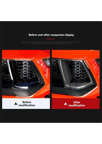 Ford Mustang 2024 2.3t 5.0 Gt Için Kuru Karbon Fiber Araba Ön Izgarası Izgarası Hava Menfezi Giriş Çerçeve Kapağı Döşemesi (Yurt Dışından) fiyatları