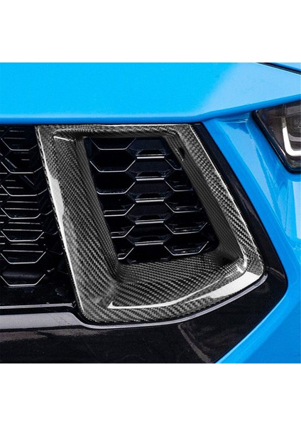 Ford Mustang 2024 2.3t 5.0 Gt Için Kuru Karbon Fiber Araba Ön Izgarası Izgarası Hava Menfezi Giriş Çerçeve Kapağı Döşemesi (Yurt Dışından) fırsatları