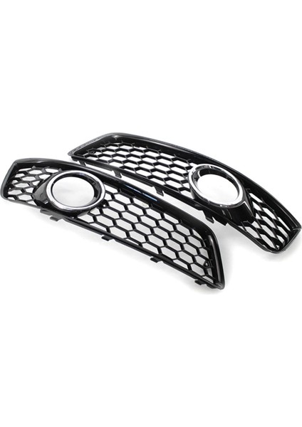 Audi, B Için Sis Farı Kapağı Araba Ön Tampon Sis Lambası Çerçevesi Izgarası (Yurt Dışından)