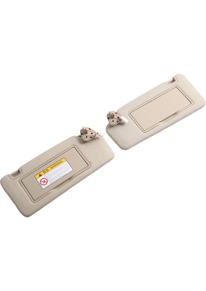 Zotye T700 T800 Için Bej Rengi Makyaj Aynalı Araç Sol Sağ Güneşliği (Yurt Dışından) fiyatları