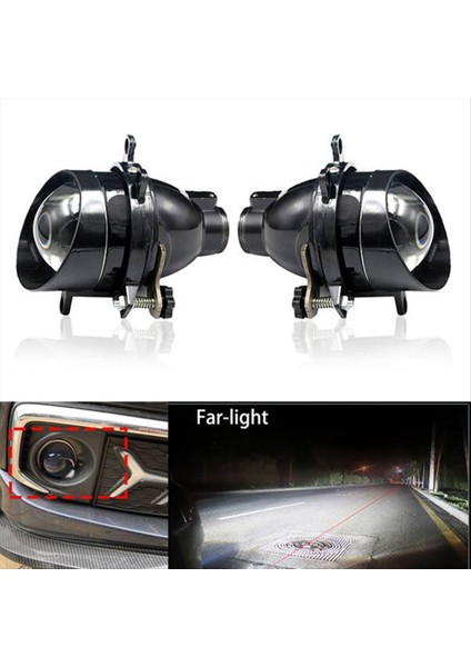 3,0 Inç Sis Farı Projektör Lens 12000LM Bi-Xenon Hıd Sis Lambası (Yurt Dışından) modelleri