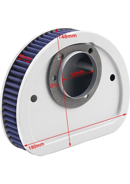 Harley Flstfı Flhtcu Flhtcuı Flhtcuse Flhtı Flhtp Flhx Flhxı Electra Glide Için Motosiklet Hava Filtresi 29461-99 29400042 (Yurt Dışından) indirimleri