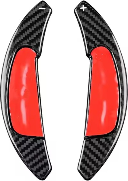 Abarth 595 695 2012-2024 Için Gerçek Kuru Sert Karbon Fiber Araba Direksiyon Vites Küreği (Yurt Dışından)