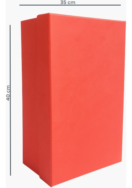 Yılbaşı 3’lü Kırmızı Hediye Kutusu Seti - Premium Hediye Kutuları fiyatları