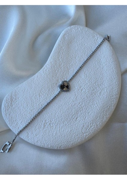 Lazer Kesim Kalp Su Yolu Bileklik