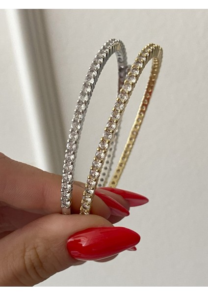 Özel Tasarım Zirkon Taşlı Su Yolu Kelepçe Bileklik fiyatları