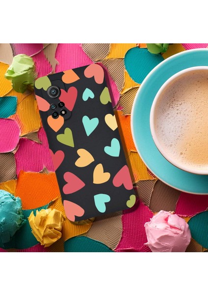 Xiaomi Mi 10T Pro ile Uyumlu Tropikal Kalpler (0214B) Tasarımlı Siyah Lansman Kılıf fırsatları