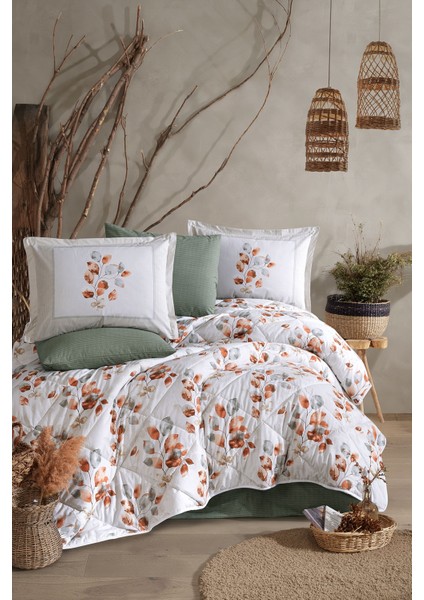 Ranforce %100 Pamuk Uyku Seti Çift Kişilik Ruska