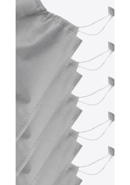 10 Adet Pencereli Ayakkabı Saklama Çantası Dolap Çekmece Valiz Düzenleyici Seyahat Çantası Hurç