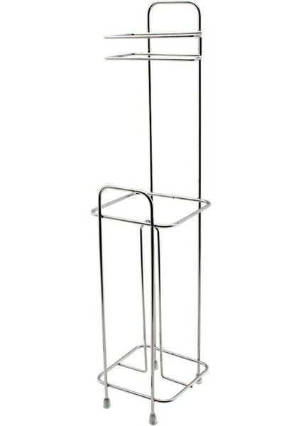 Krom Yedekli Metal Wc Kağıtlık, Şık ve Dayanıklı Tasarım, Kullanışlı Banyo Aksesuarı