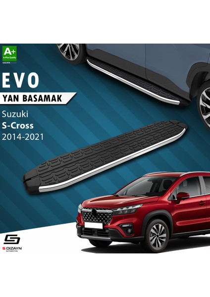 Suzuki SX4 2 S-Cross Evo Krom Yan Basamak 173 Cm 2014-2021 A+ Kalite