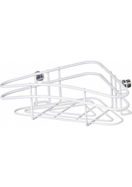 Beyaz Çelik Köşe Duvar Rafı, 28,5X9X17,5 Cm, Dayanıklı ve Şık Tasarım fiyatları