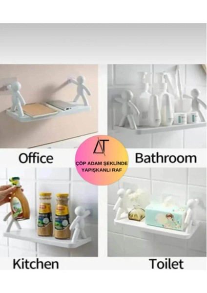 Iki Renkli Raf ve Su Emici Mat Seti, Mutfak ve Banyo Için Pratik Çözüm indirimleri