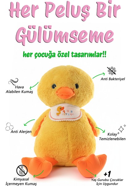 Ördek Önlüklü 70 cm - Sevimli & Peluş modelleri