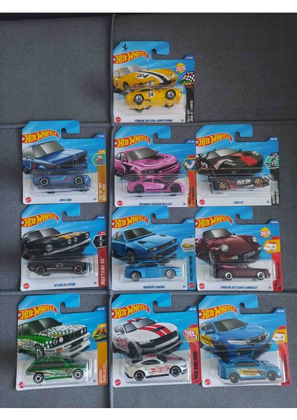 10 Lu Hotwheels (Özel Araçlar)