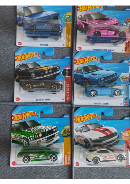 10 Lu Hotwheels (Özel Araçlar) modelleri