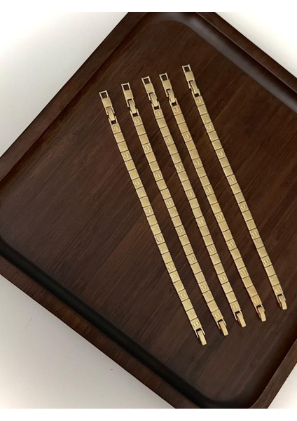 Özel Seri 14K Civi Desen Bileklik