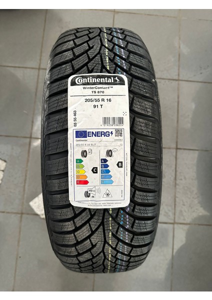 205/55R16 Continental TS870 fiyatları