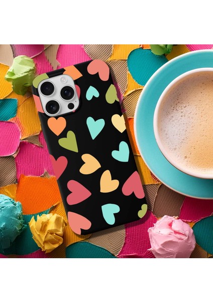 iPhone 16 Pro Max ile Uyumlu Tropikal Kalpler (0214B) Tasarımlı Siyah Lansman Kılıf fırsatları