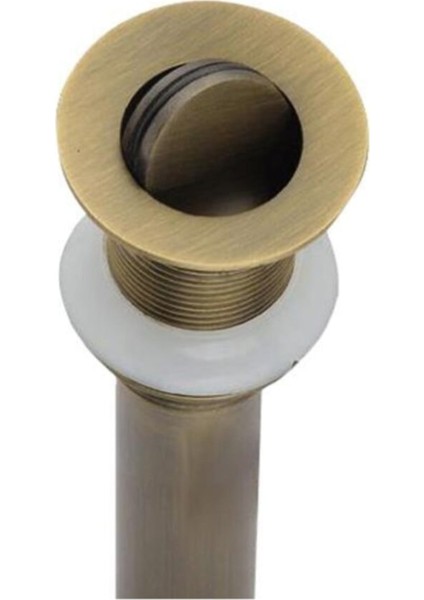 Antik Tarz Metal Lavabo Sifonu, Şık ve Dayanıklı Tasarım, Kolay Kullanım modelleri