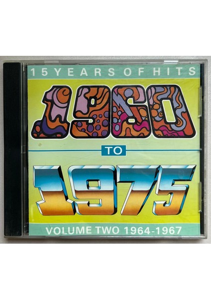 15 Years Hits Volume 3 CD (Orijinal Dönem Baskı Cd)
