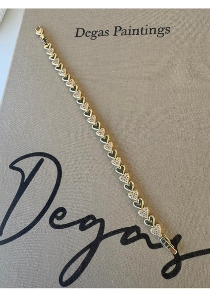 Özel Seri Zirkon Taşlı Kalp Bileklik