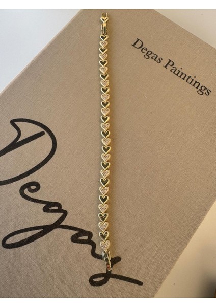 Özel Seri Zirkon Taşlı Kalp Bileklik modelleri