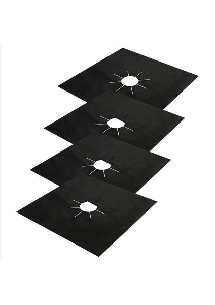 4 Brülör Kapağı, Tekrar Kullanılabilir Kapak, Yapışmaz Brülör Astarı, Gaz Sobası Için Isı Yalıtım Pedi (Yurt Dışından) modelleri