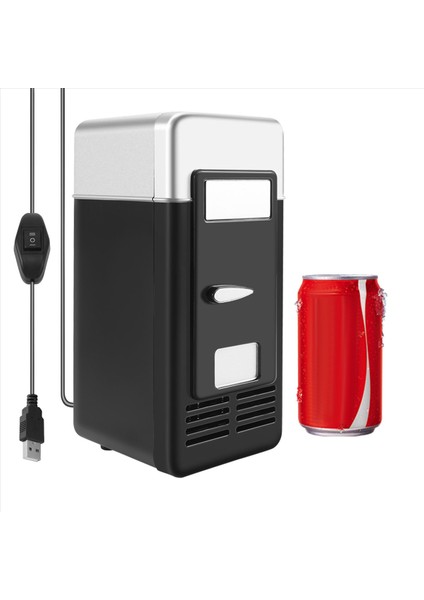 USB Mini Buzdolabı Soğuk Damla Nakliye Dondurucu USB Mini Buzdolabı Araba Siyah Için Küçük Taşınabilir Soda Mini Buzdolabı (Yurt Dışından) modelleri