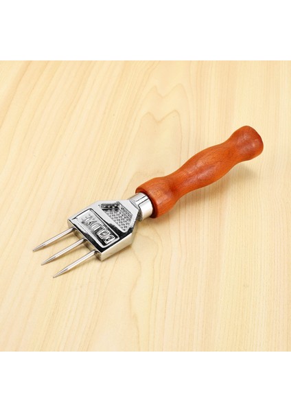 Buz Kıracağı - Masif Ahşap Saplı Sağlam Buz, Kokteyl Barmeni Için 304 Paslanmaz Çelik Üç Uçlu Buz Kırıcı (Yurt Dışından) fiyatları