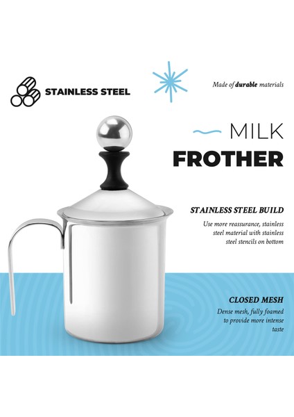 Manuel Süt Fransız Basın Kahve Makinesi Paslanmaz Çelik El Pompası Süt Köpürtücü El Süt Sürahisi (Yurt Dışından) fırsatları