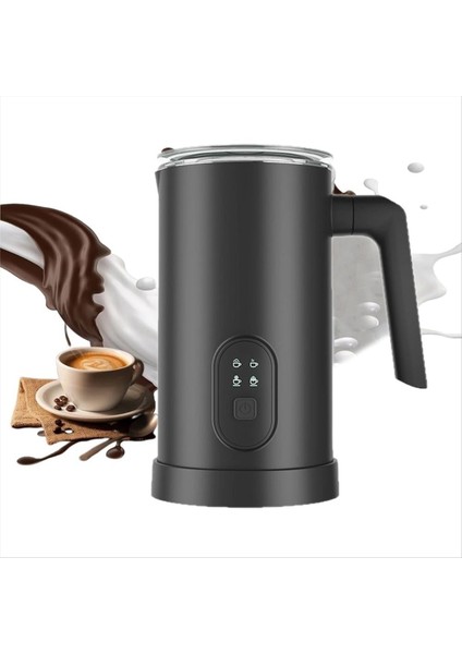 Tam Otomatik Süt Köpürtücü Makinesi Süt Köpürtücü Akıllı Dokunmatik Kontrol Süt Isıtıcı 4 Sıcaklık Ayarı Au Fişi (Yurt Dışından) fiyatları