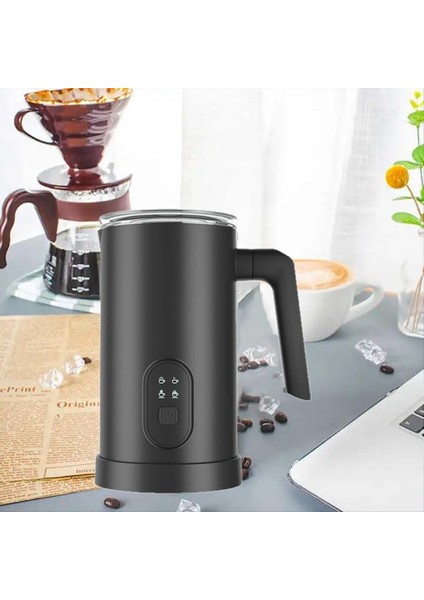 Tam Otomatik Süt Köpürtücü Makinesi Süt Köpürtücü Akıllı Dokunmatik Kontrol Süt Isıtıcı 4 Sıcaklık Ayarı Au Fişi (Yurt Dışından) fırsatları