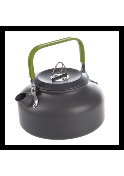 0.8l Taşınabilir Ultra Hafif Açık Yürüyüş Kamp Survival Su Isıtıcısı Çaydanlık Cezve Eloksallı Alüminyum (Yurt Dışından)