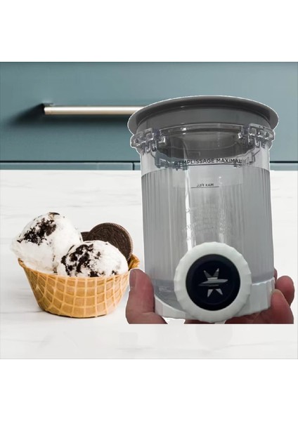 Ninja Swirl NC700 Serisi Dondurma ve Yumuşak Dondurma Makineleri Için Pintler ve Kapaklar, Bulaşık Makinesinde Yıkanabilir, XSK7PNTLD2B64B (Yurt Dışından) fırsatları