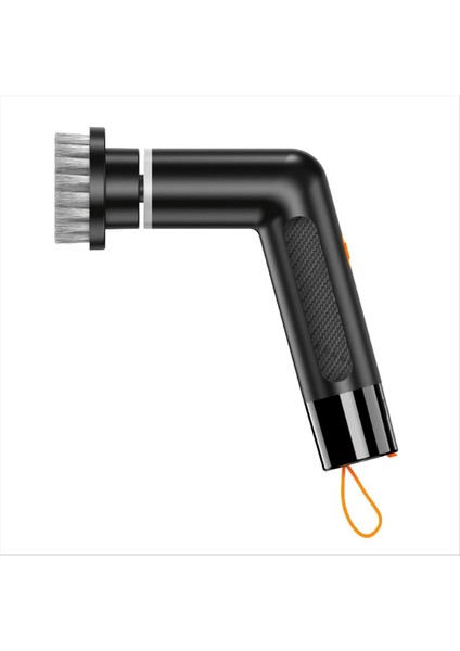 Elektrikli Temizleme Fırçası Çok Fonksiyonlu Ev Mutfak Tencere Fırçası Elde Taşınabilir Otomatik Temizleme Fırçası Siyah (Yurt Dışından)