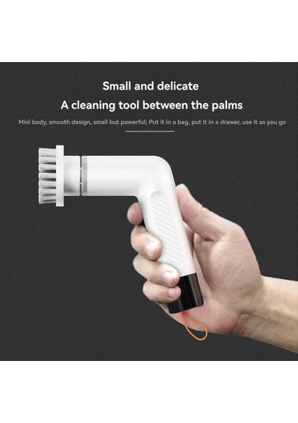 Elektrikli Temizleme Fırçası Çok Fonksiyonlu Ev Mutfak Tencere Fırçası Elde Taşınabilir Otomatik Temizleme Fırçası Siyah (Yurt Dışından) fiyatları