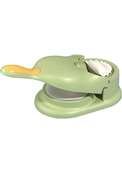 Mantı Yapma Makinesi Mantı Kalıbı Yapıcı Mantı Kabı Presleme Mantı Yapma Aleti, Yeşil (Yurt Dışından)