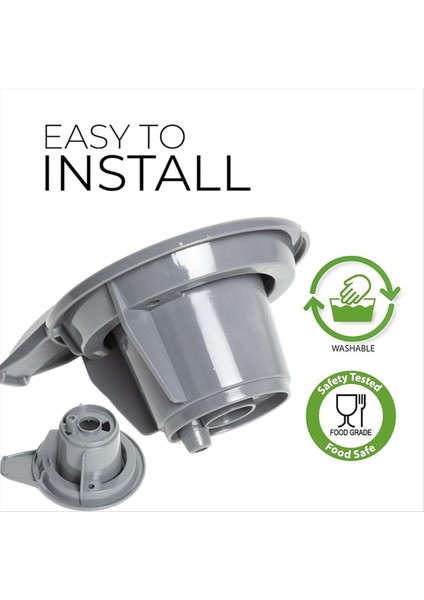 Hamilton Beach Flexbrew Kahve Makinesi Alt Iğnesi K-Cup Tutucu 49902 Vb. Serisi Için Yedek Iğne Parçası (Yurt Dışından) modelleri