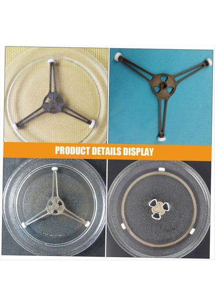 Mikrodalga Fırın Tepsisi Rulo Halkası Eşit Isı Dağılımı Için Sağlam Döner Tabla Standı Kolay Kurulum Mikrodalga Fırın Aksesuarı (Yurt Dışından) fiyatları